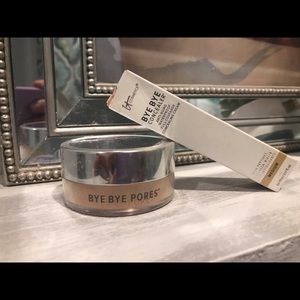 IT bye bye pores finishing powder and concealer